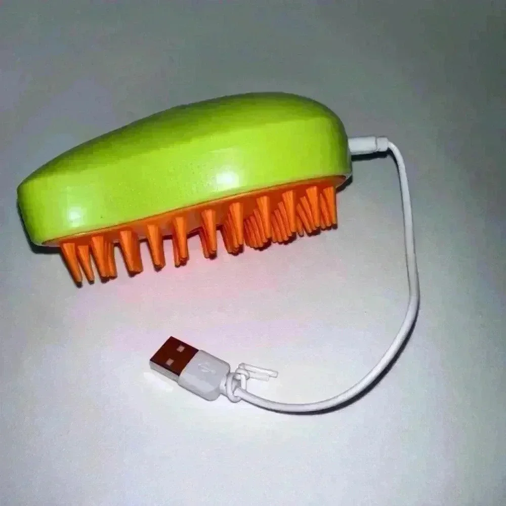 Pet Steam Brush Wet Dry Cat Brush Grooming Spray Pet Hair Cleaning Brush Comb